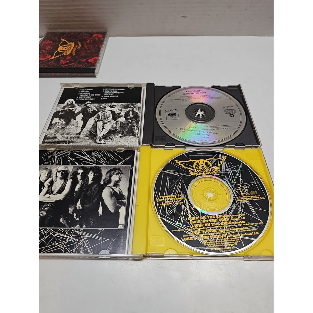 Lot Of 9 Aerosmith CDs Rock - Picture 9 of 11
